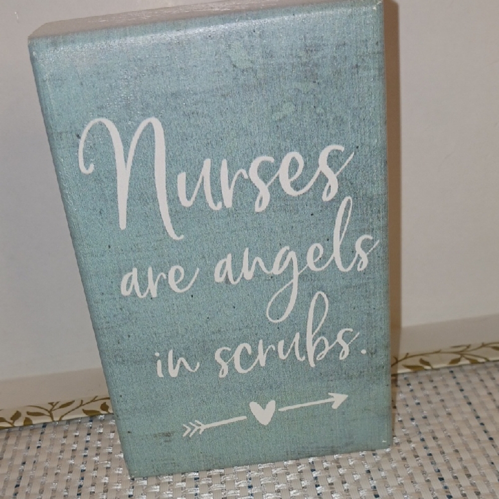 Blue Wall Decor with Inspirational Quote